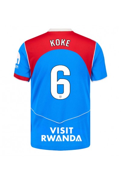 Atletico Madrid Koke #6 Jalkapallovaatteet Kolmaspaita 2025-26 Lyhythihainen Atletico Madrid Koke #6 Jalkapallovaatteet Kolmaspaita 2025-26 Lyhythihainen